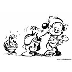 Раскраска: Болл и Билл (мультфильмы) #25345 - Бесплатные раскраски для печати