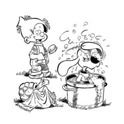 Раскраска: Болл и Билл (мультфильмы) #25353 - Бесплатные раскраски для печати