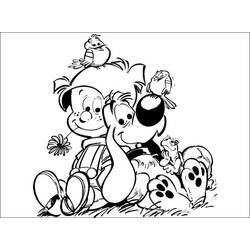 Раскраска: Болл и Билл (мультфильмы) #25410 - Бесплатные раскраски для печати