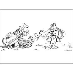 Раскраска: Болл и Билл (мультфильмы) #25452 - Бесплатные раскраски для печати