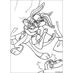 Раскраска: Зайчик жучки (мультфильмы) #26350 - Бесплатные раскраски для печати