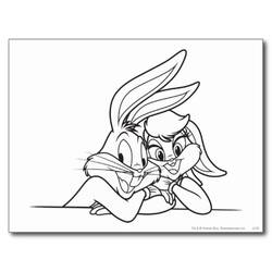 Раскраска: Зайчик жучки (мультфильмы) #26445 - Бесплатные раскраски для печати