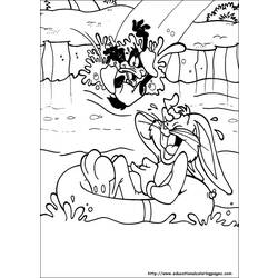 Раскраска: Зайчик жучки (мультфильмы) #26458 - Бесплатные раскраски для печати