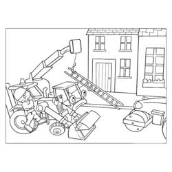Раскраска: Боб Строитель (мультфильмы) #33117 - Бесплатные раскраски для печати