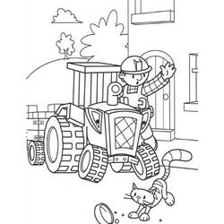 Раскраска: Боб Строитель (мультфильмы) #33157 - Бесплатные раскраски для печати