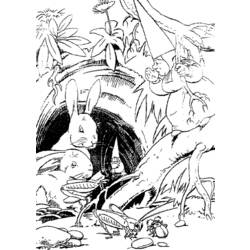 Раскраска: Давид Гном (мультфильмы) #51255 - Бесплатные раскраски для печати