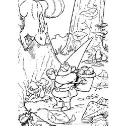 Раскраска: Давид Гном (мультфильмы) #51262 - Бесплатные раскраски для печати