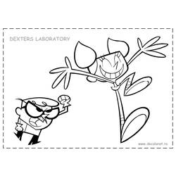 Раскраска: Лаборатория Декстер (мультфильмы) #50718 - Бесплатные раскраски для печати