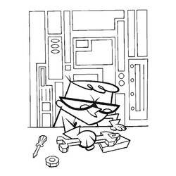 Раскраска: Лаборатория Декстер (мультфильмы) #50731 - Бесплатные раскраски для печати