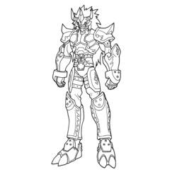 Раскраска: Digimon (мультфильмы) #51428 - Бесплатные раскраски для печати