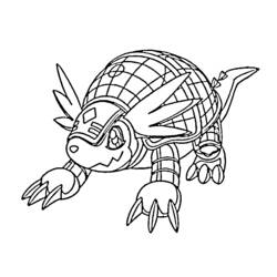 Раскраска: Digimon (мультфильмы) #51467 - Бесплатные раскраски для печати