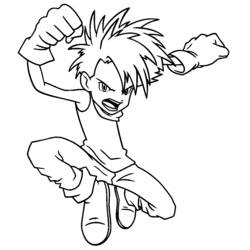 Раскраска: Digimon (мультфильмы) #51501 - Бесплатные раскраски для печати