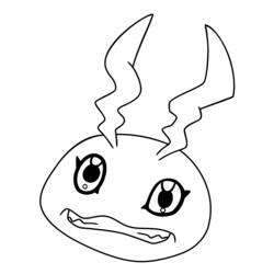 Раскраска: Digimon (мультфильмы) #51506 - Бесплатные раскраски для печати