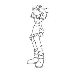 Раскраска: Digimon (мультфильмы) #51548 - Бесплатные раскраски для печати