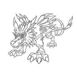 Раскраска: Digimon (мультфильмы) #51558 - Бесплатные раскраски для печати