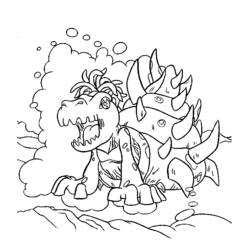 Раскраска: Digimon (мультфильмы) #51559 - Бесплатные раскраски для печати