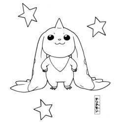 Раскраска: Digimon (мультфильмы) #51575 - Бесплатные раскраски для печати