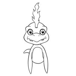 Раскраска: Digimon (мультфильмы) #51596 - Бесплатные раскраски для печати