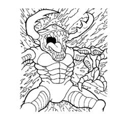 Раскраска: Digimon (мультфильмы) #51645 - Бесплатные раскраски для печати