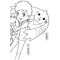 Раскраска: Digimon (мультфильмы) #51655 - Бесплатные раскраски для печати