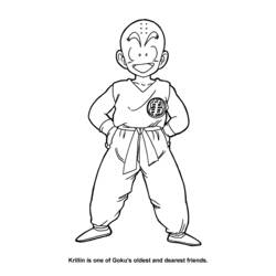 Раскраска: Dragon Ball Z (мультфильмы) #38505 - Бесплатные раскраски для печати