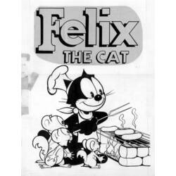 Раскраска: Кот феликс (мультфильмы) #47866 - Бесплатные раскраски для печати