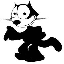 Раскраска: Кот феликс (мультфильмы) #47870 - Бесплатные раскраски для печати