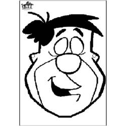 Раскраска: Флинстоуны (мультфильмы) #29601 - Бесплатные раскраски для печати