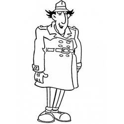 Раскраска: Инспектор Гаджет (мультфильмы) #38881 - Бесплатные раскраски для печати