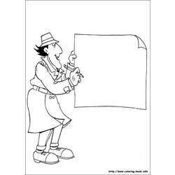 Раскраска: Инспектор Гаджет (мультфильмы) #38908 - Бесплатные раскраски для печати
