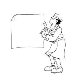Раскраска: Инспектор Гаджет (мультфильмы) #38917 - Бесплатные раскраски для печати