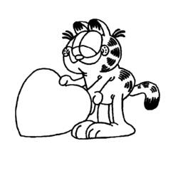 Раскраска: Garfield (мультфильмы) #26147 - Бесплатные раскраски для печати