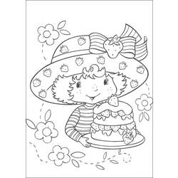 Раскраска: Клубника Шарлотта / Фризинет (мультфильмы) #35521 - Бесплатные раскраски для печати