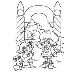 Раскраска: Клубника Шарлотта / Фризинет (мультфильмы) #35522 - Бесплатные раскраски для печати