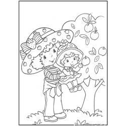 Раскраска: Клубника Шарлотта / Фризинет (мультфильмы) #35552 - Бесплатные раскраски для печати