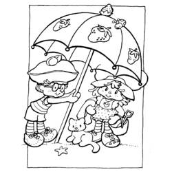 Раскраска: Клубника Шарлотта / Фризинет (мультфильмы) #35656 - Бесплатные раскраски для печати