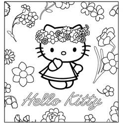 Раскраска: Привет котенок (мультфильмы) #36858 - Бесплатные раскраски для печати