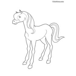 Раскраска: Horseland (мультфильмы) #53798 - Бесплатные раскраски для печати