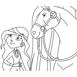 Раскраска: Horseland (мультфильмы) #53820 - Бесплатные раскраски для печати