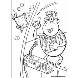 Раскраска: Джимми Нейтрон (мультфильмы) #49067 - Бесплатные раскраски для печати