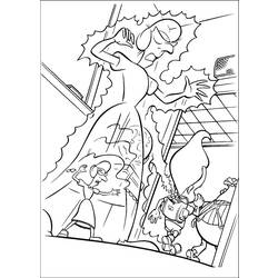 Раскраска: Джимми Нейтрон (мультфильмы) #49068 - Бесплатные раскраски для печати