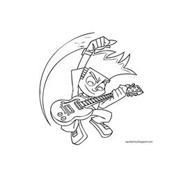 Раскраска: Джонни Тест (мультфильмы) #34996 - Бесплатные раскраски для печати