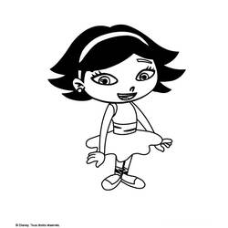 Раскраска: Маленький Эйнштейн (мультфильмы) #45775 - Бесплатные раскраски для печати