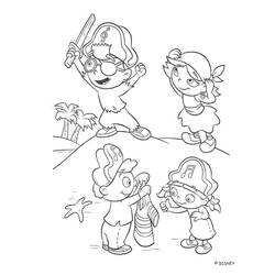 Раскраска: Маленький Эйнштейн (мультфильмы) #45778 - Бесплатные раскраски для печати