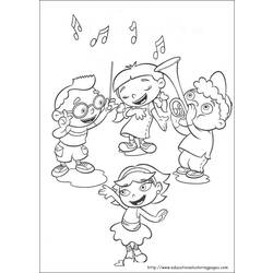 Раскраска: Маленький Эйнштейн (мультфильмы) #45815 - Бесплатные раскраски для печати