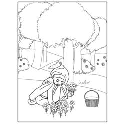 Раскраска: Красная Шапочка (мультфильмы) #49301 - Бесплатные раскраски для печати