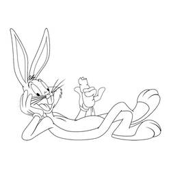 Раскраска: Looney Tunes (мультфильмы) #39189 - Бесплатные раскраски для печати