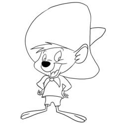 Раскраска: Looney Tunes (мультфильмы) #39218 - Бесплатные раскраски для печати
