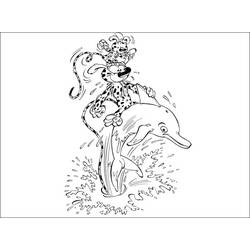 Раскраска: Marsupilami (мультфильмы) #50157 - Бесплатные раскраски для печати