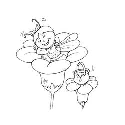 Раскраска: Майя пчела (мультфильмы) #28359 - Бесплатные раскраски для печати